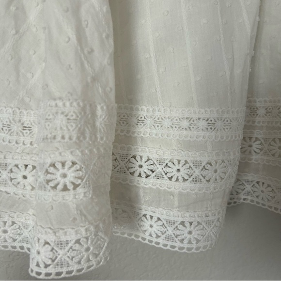 Tuckernuck The Skirt by Rochelle Behrens in White Lace - Picture 2 of 6
